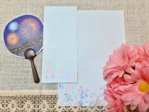 Long envelope yellow flower