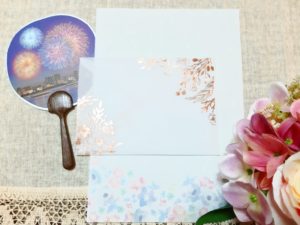 Western-style envelope clear