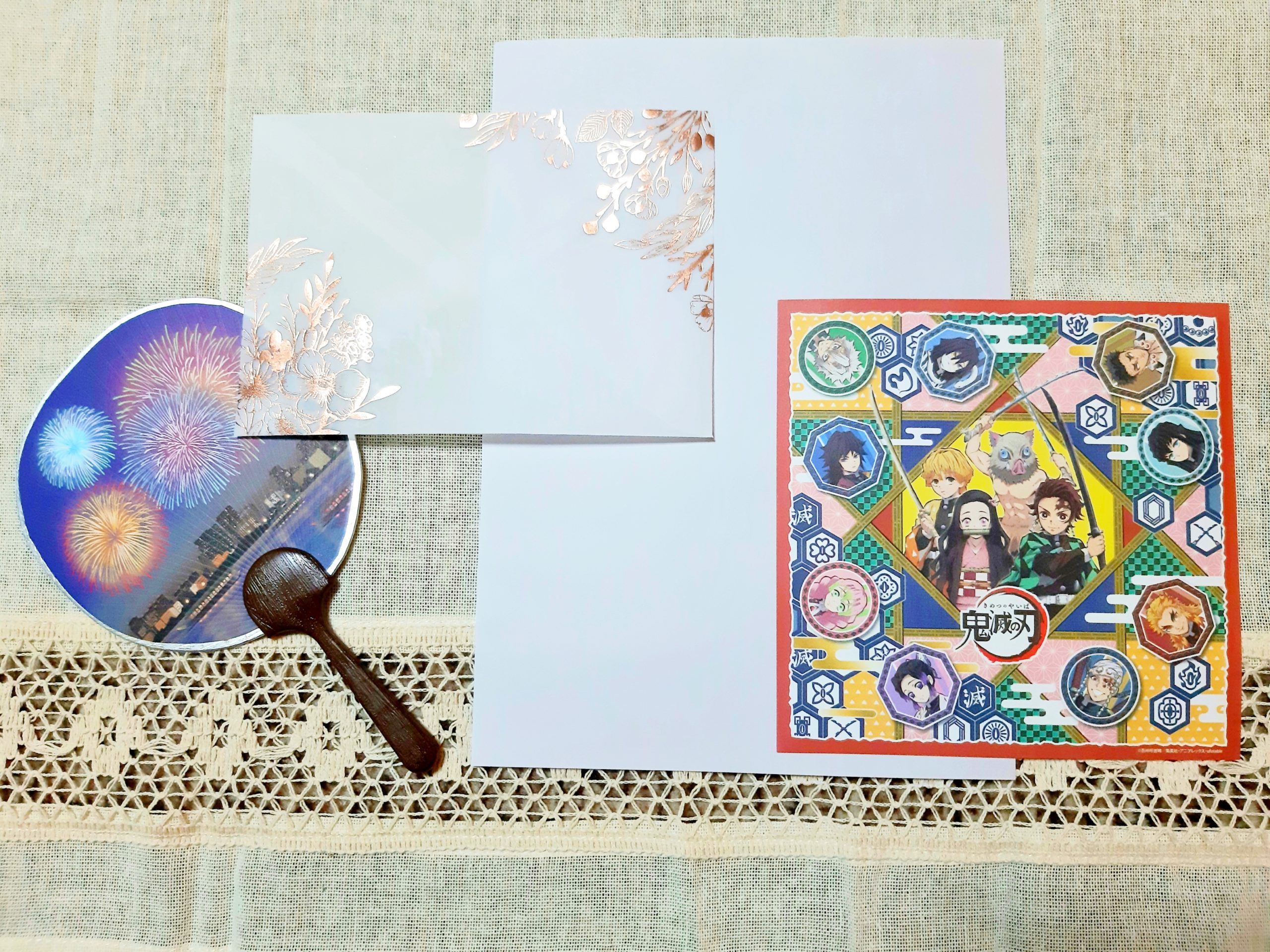 Western-style envelope clear demon