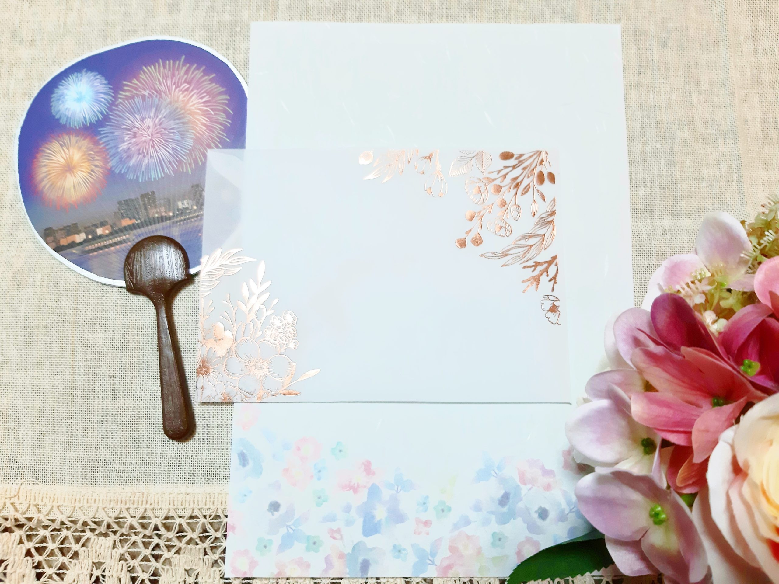 Western-style envelope clear