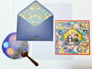 Western-style envelope navy demon