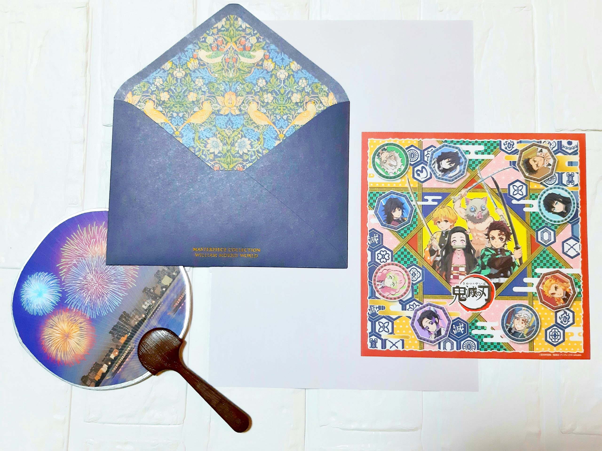 Western-style envelope navy demon